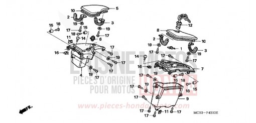 POSHE DE CAPOT ST13002 de 2002